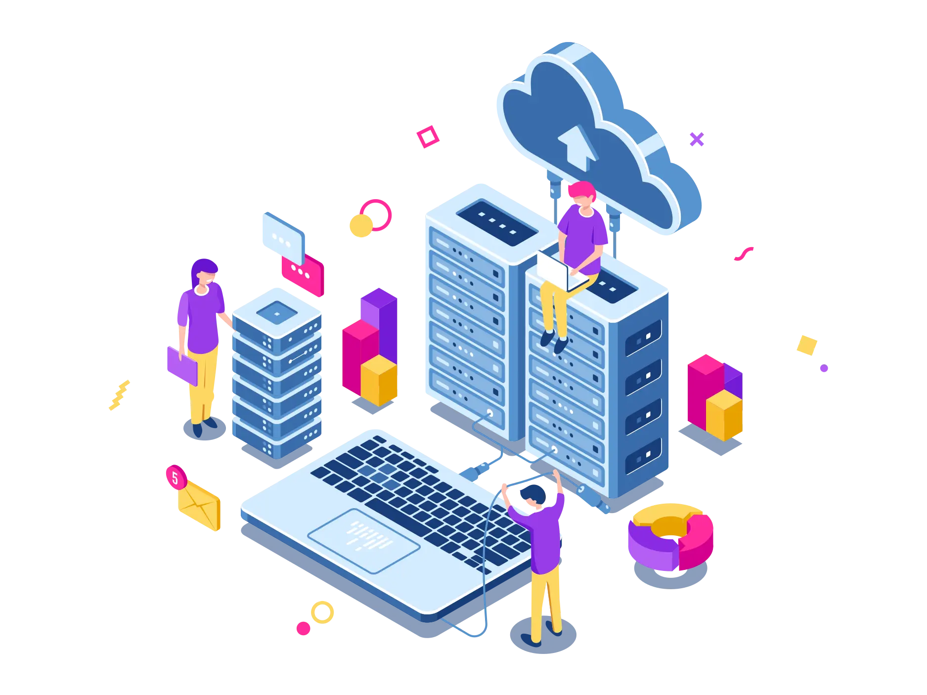 Automated Hosting illustration